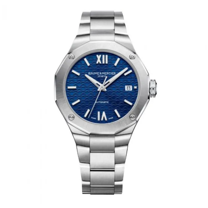 Baume et Mercier Riviera esfera azul 36mm