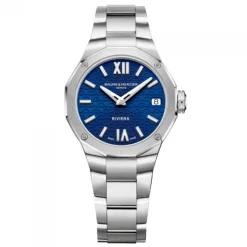 Baume et Mercier Riviera 33mm esfera azul