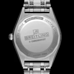 Breitling Chronomat 36 mm Esfera Verde Acero y Diamantes Automatic