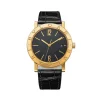 Bulgari Bulgari esfera negra con caja de oro 18qt 38mm