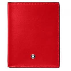 Cartera Montblanc 6 tarjetas con bolsillo de cremallera