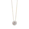 Colgante "Galaxy-Hypnose" de oro blanco y oro rosa con diamantes
