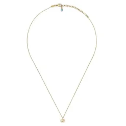 Colgante Gucci GG Running de oro amarillo (42 cm)