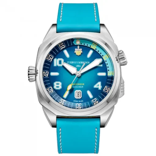 Cuervo y Sobrinos Buceador Caribe 43mm azul