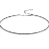 Gargantilla choker "Bubbles" de oro blanco con diamantes