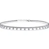 Gargantilla choker "Bubbles" de oro blanco con diamantes