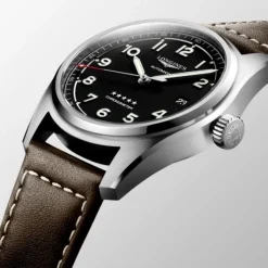 Longines Spirit Acero Esfera Negra 40 mm Auto