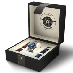Longines Spirit Acero Esfera Azul 42 mm Auto