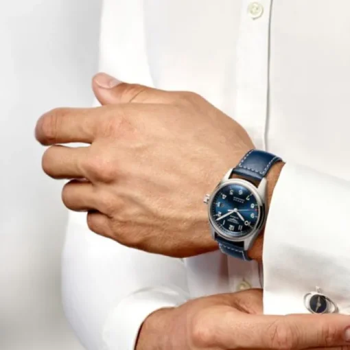 Longines Spirit Acero Esfera Azul 42 mm Auto