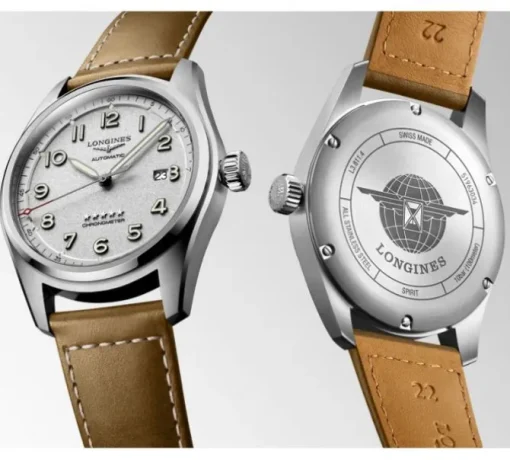 Longines Spirit Acero Esfera Blanca 42 mm Auto