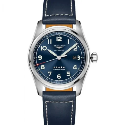 Longines Spirit Acero Esfera Azul 42 mm Auto