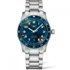 Longines Spirit Zulu Time 42mm Acero Esfera Azul