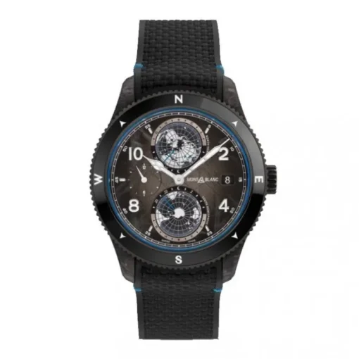 Montblanc 1858 Geosphere Carbo Oxygen Ed. Limitada 43mm