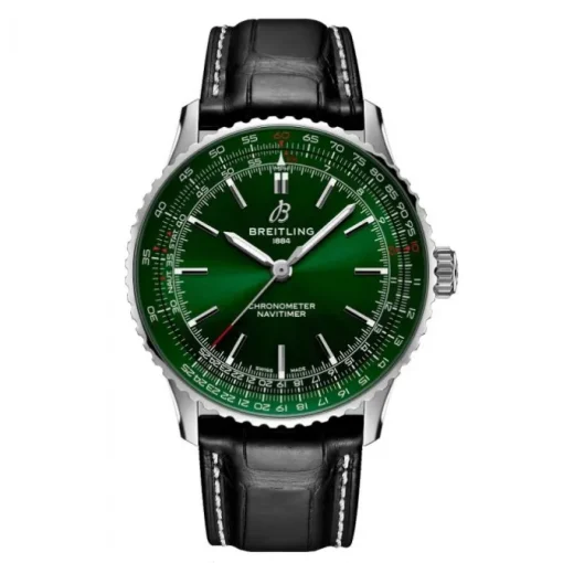 Navitimer Automatic esfera verde con correa 41mm