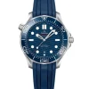 Omega Seamaster Diver 300 esfera azul y caucho 41 mm