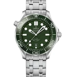 OMEGA Seamaster Diver 300M Acero Esfera verde