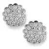 Pendientes de oro blanco con diamantes