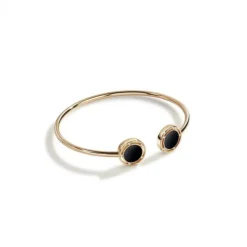 Pulsera Damiani D.Side de oro rosa, onix y diamantes