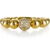 Sortija "Bubbles" de oro amarillo con diamantes