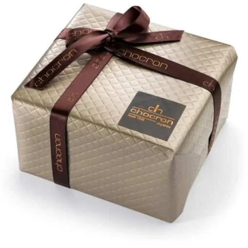 Sortija "Caramelo" de oro blanco con Topacio London talla cojín y diamantes