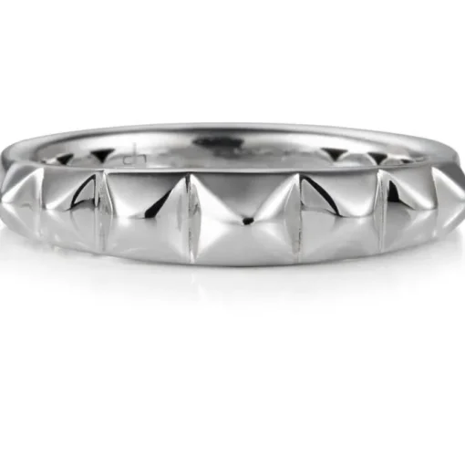Sortija "Link" de oro blanco