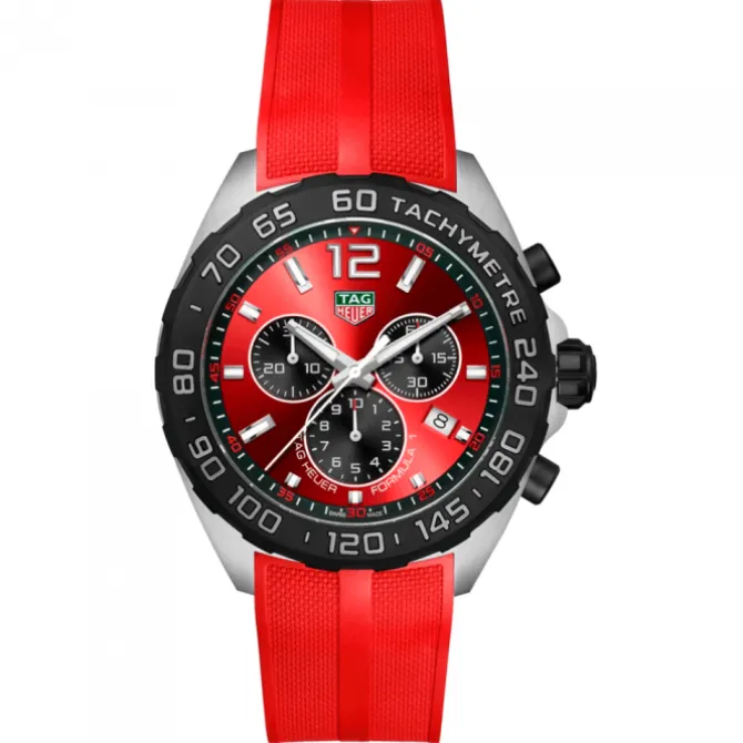 TAG Heuer F1 crono rojo 43mm