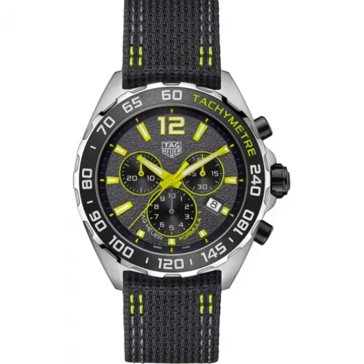 TAG Heuer Formula 1 Chronograph 43mm Esfera Gris y Lima Cuarzo