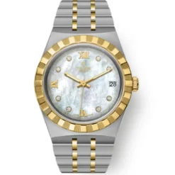 Tudor Royal Bicolor Esfera Nácar y diamantes 34 mm